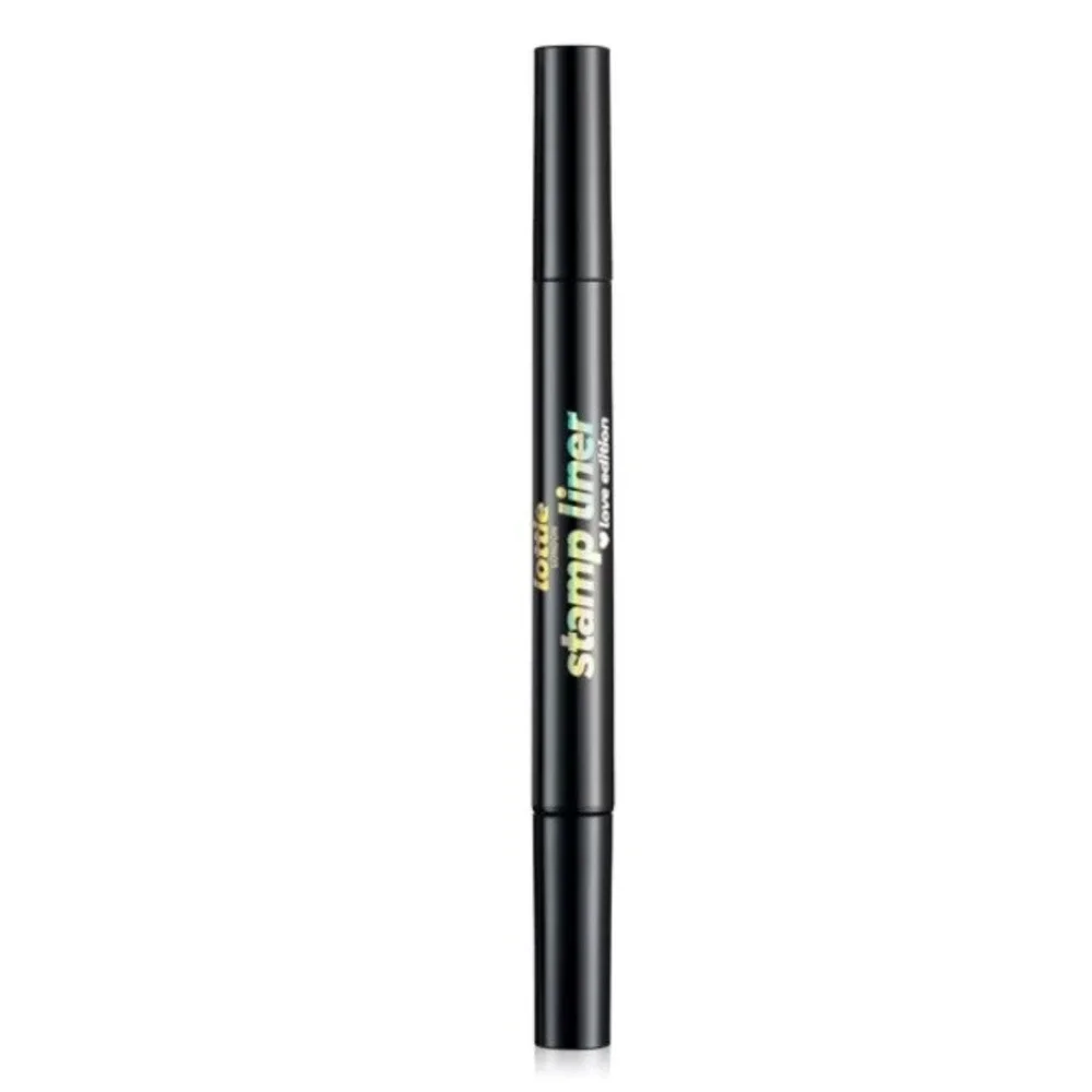 Lottie London Stamp Liner Love Edition Heart Stamp Eyeliner Duo Ultra Black